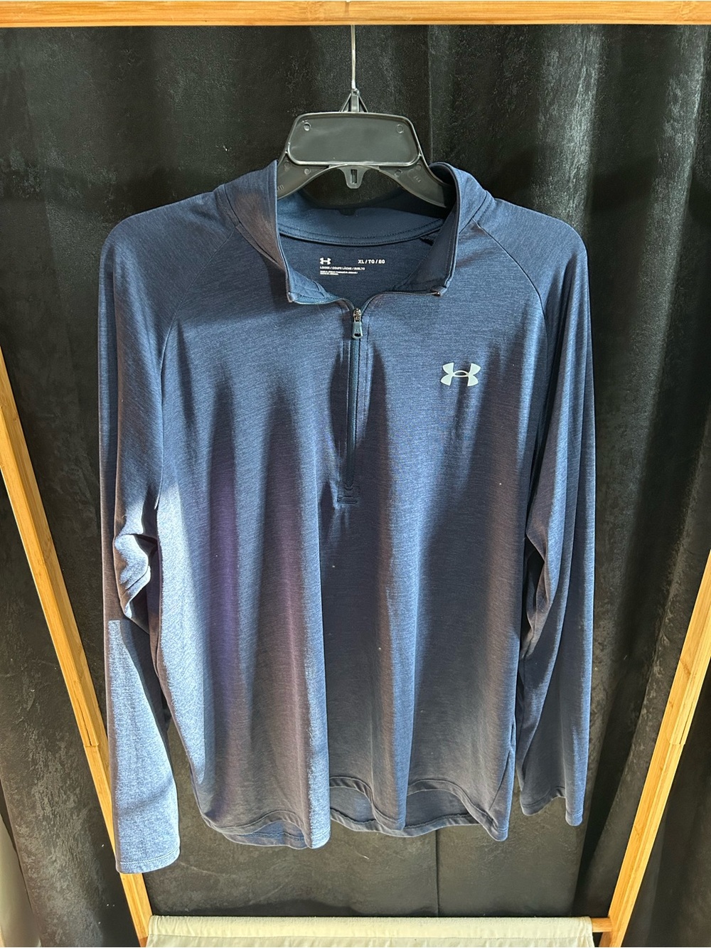 Under Armour Men’s Navy Blue Quarter-Zip Pullover